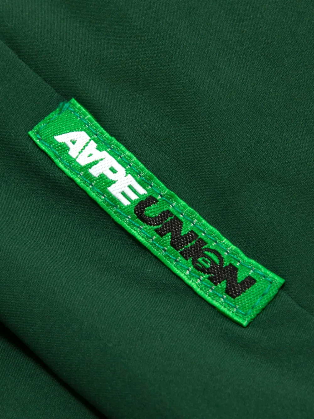 AAPE BY *A BATHING APE Moonface trainingsshorts Groen