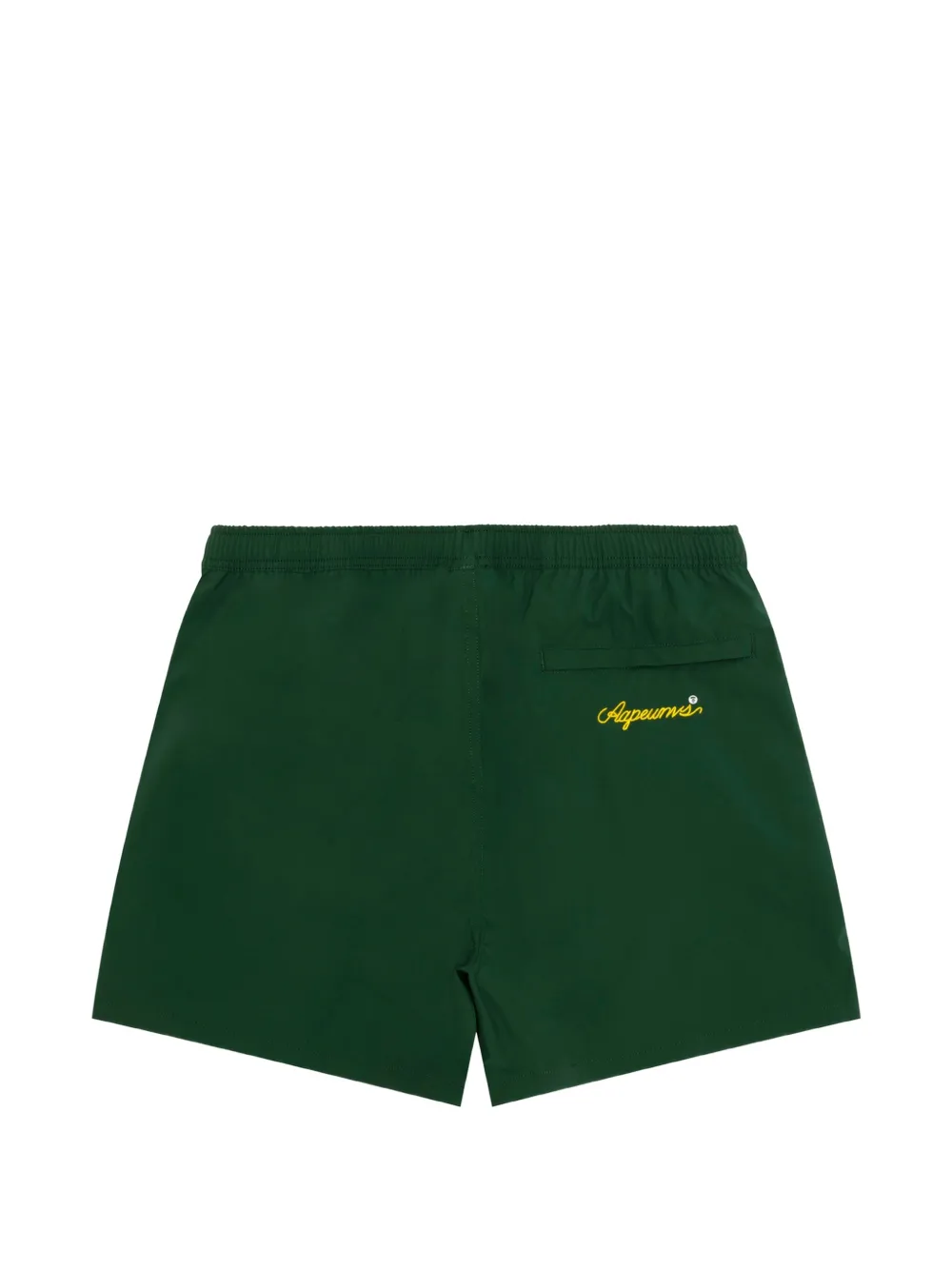 AAPE BY *A BATHING APE Moonface trainingsshorts Groen