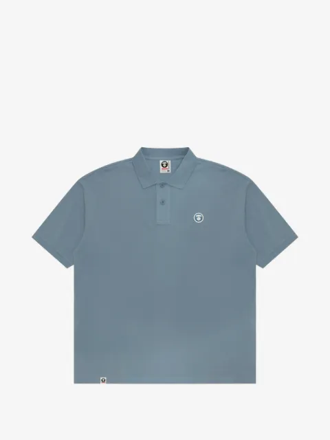 AAPE BY *A BATHING APE® рубашка поло с короткими рукавами
