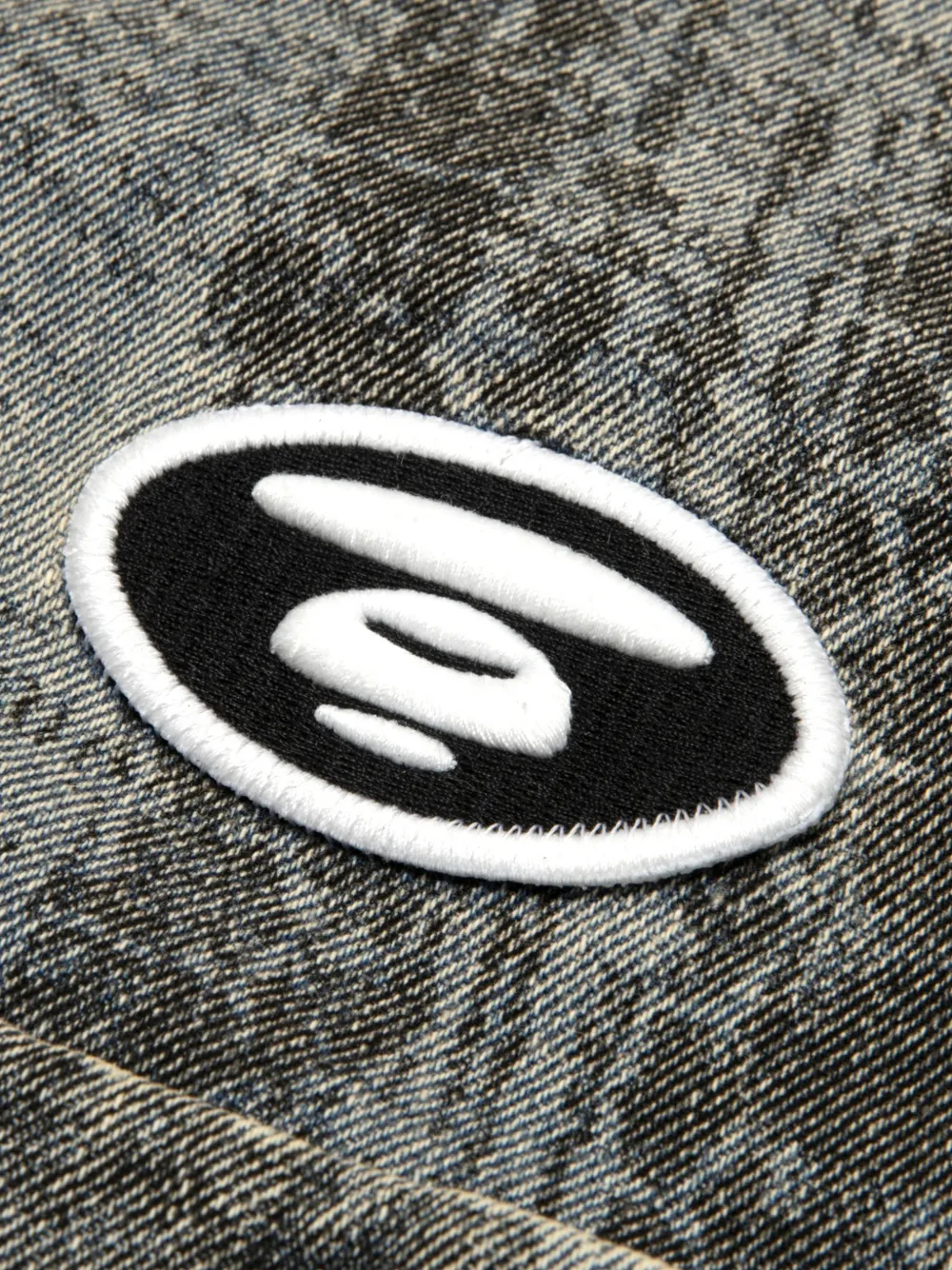 AAPE BY *A BATHING APE Overhemd met palmboomprint Zwart