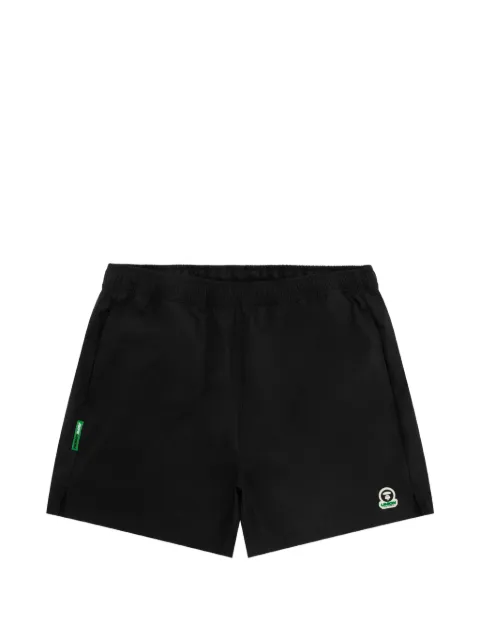 AAPE BY *A BATHING APE® logo-patch shorts