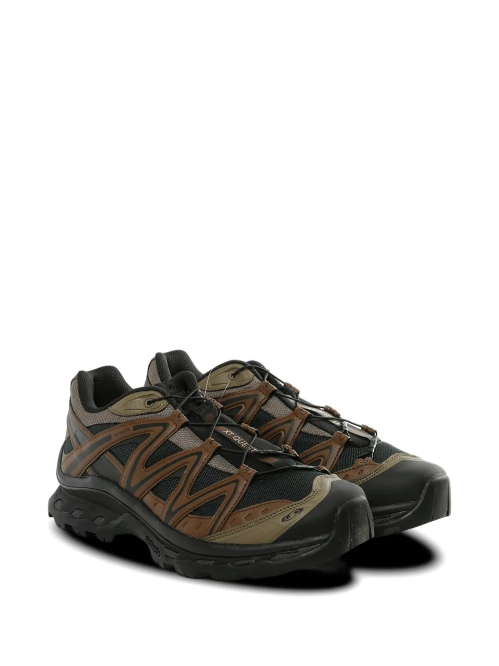 Salomon XT-Quest sneakers met vlakken Bruin
