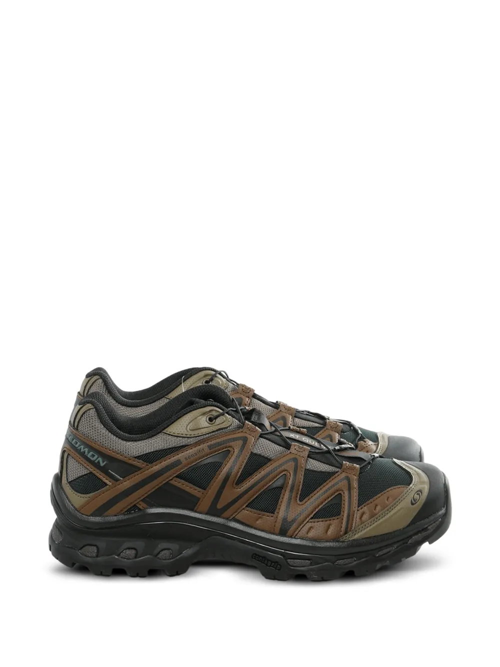 Salomon XT-Quest sneakers met vlakken Bruin