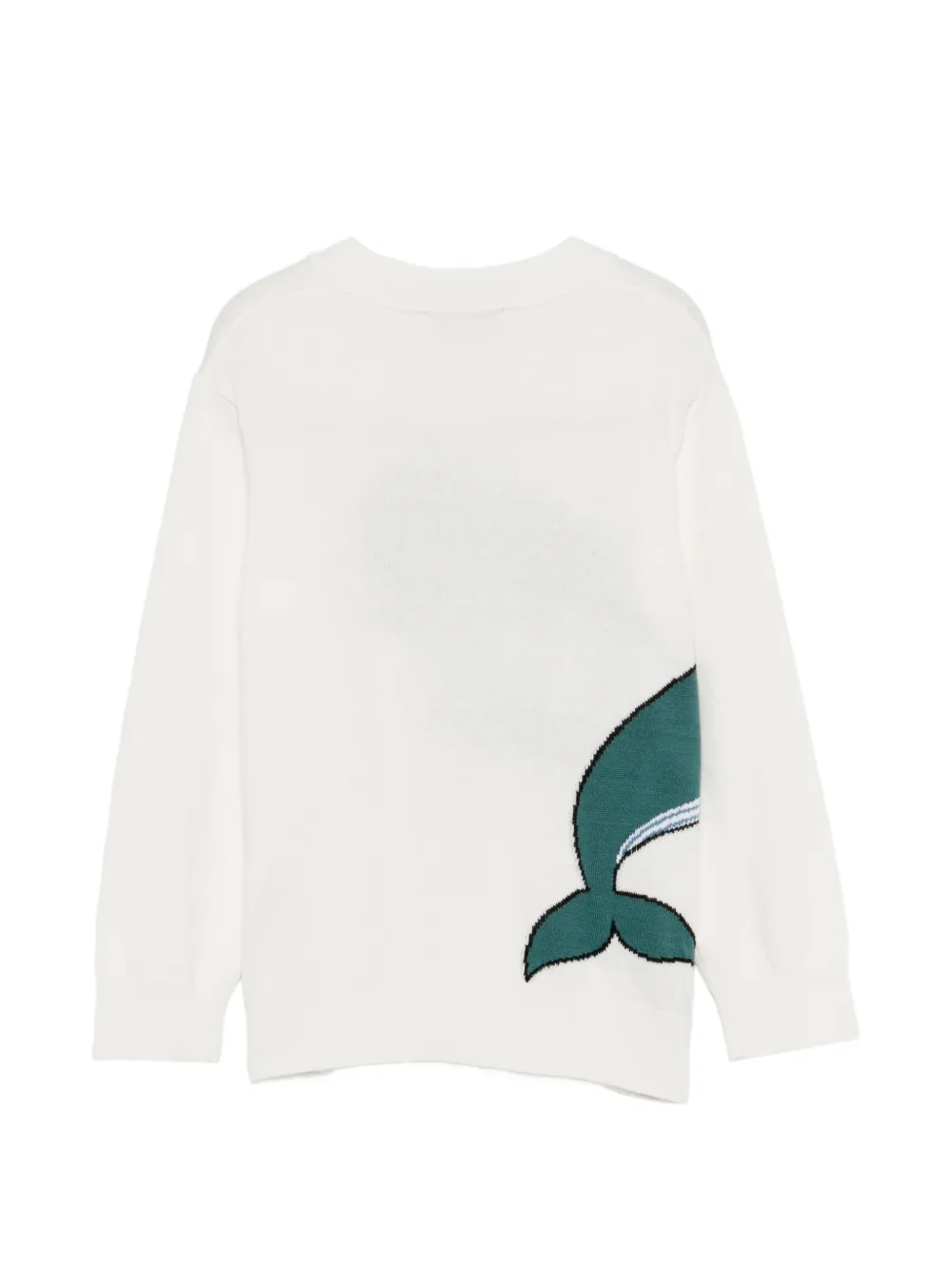  Stella Mccartney Kids Whale-print Sweater - White 