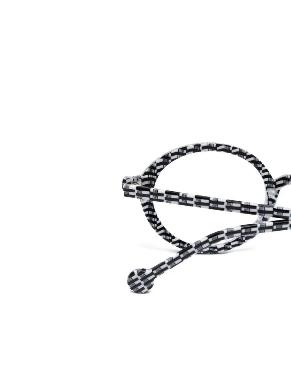  L.a. Eyeworks Sakari Round Glasses - Black 