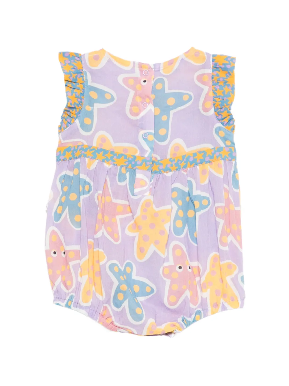 Star-Print Romper