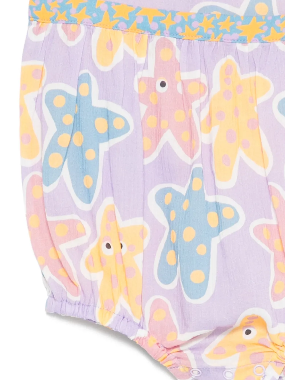 Star-Print Romper