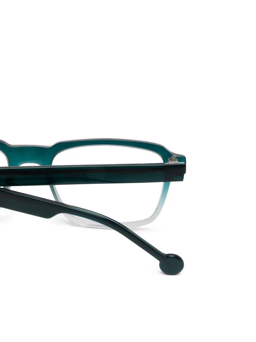  L.a. Eyeworks Rectangle Dan Glasses - Green 