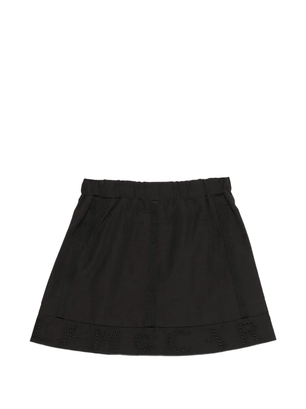  Stella Mccartney Kids A-line Lettering Skirt - Black 