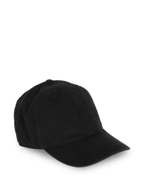 MM6 Maison Margiela logo embroidered cap