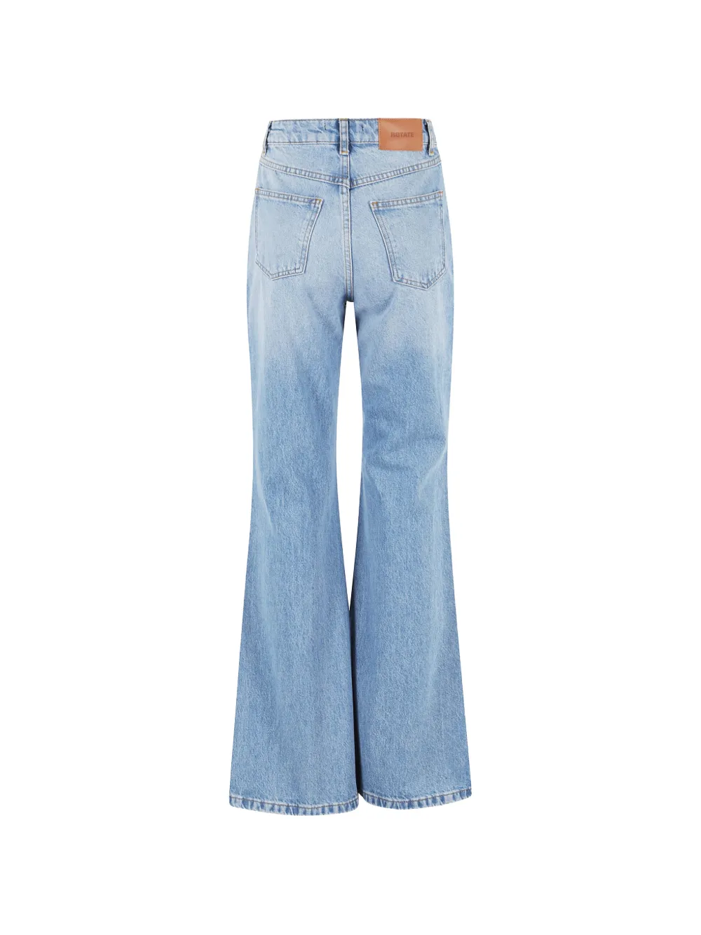  Rotate Birger Christensen Flared High-waisted Jeans - Blue 