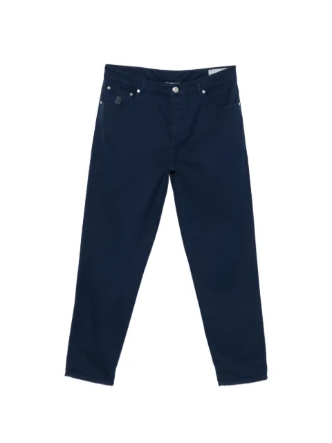 Brunello Cucinelli vaqueros con logo