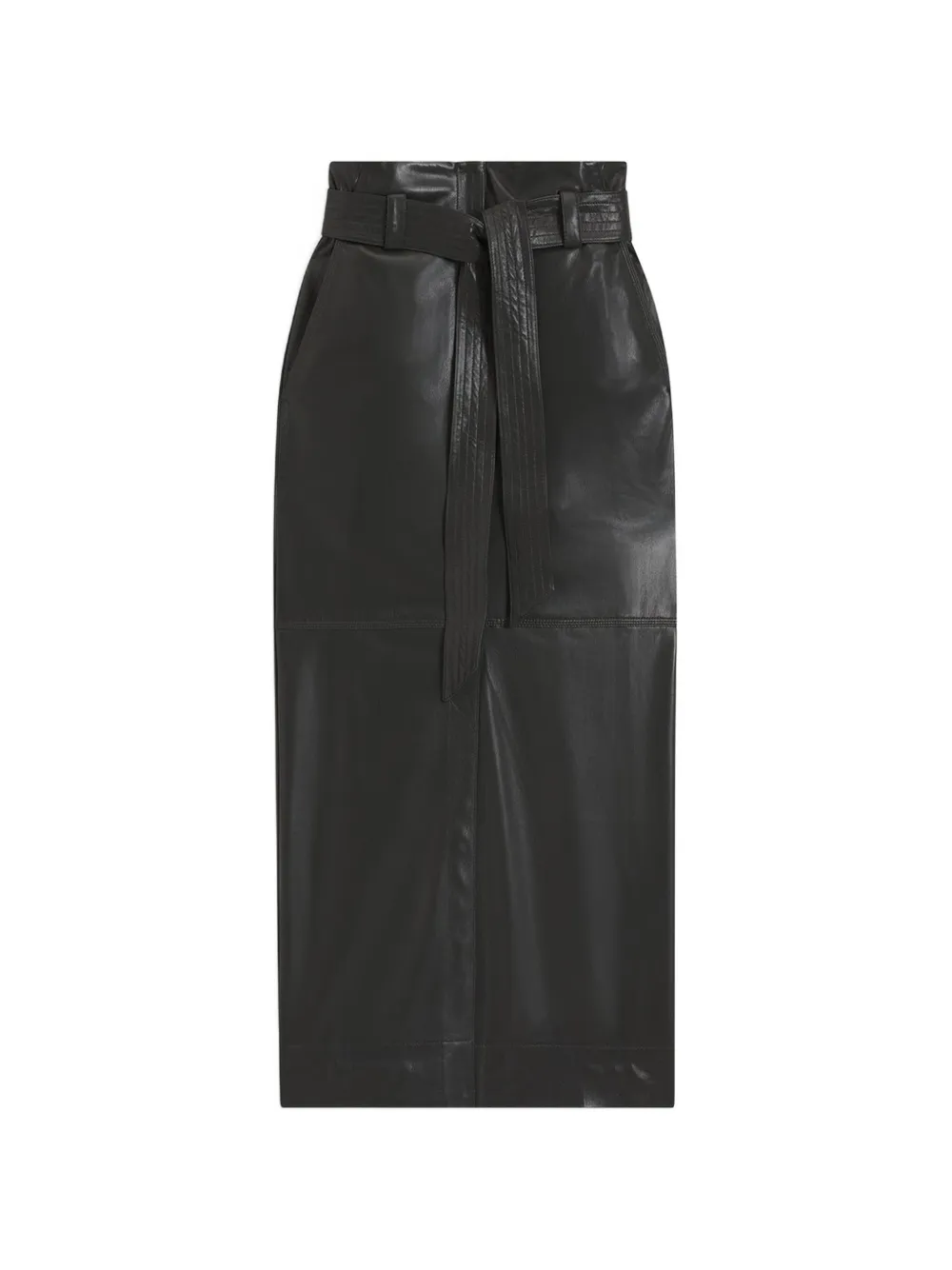 BOSS belted skirt - Schwarz