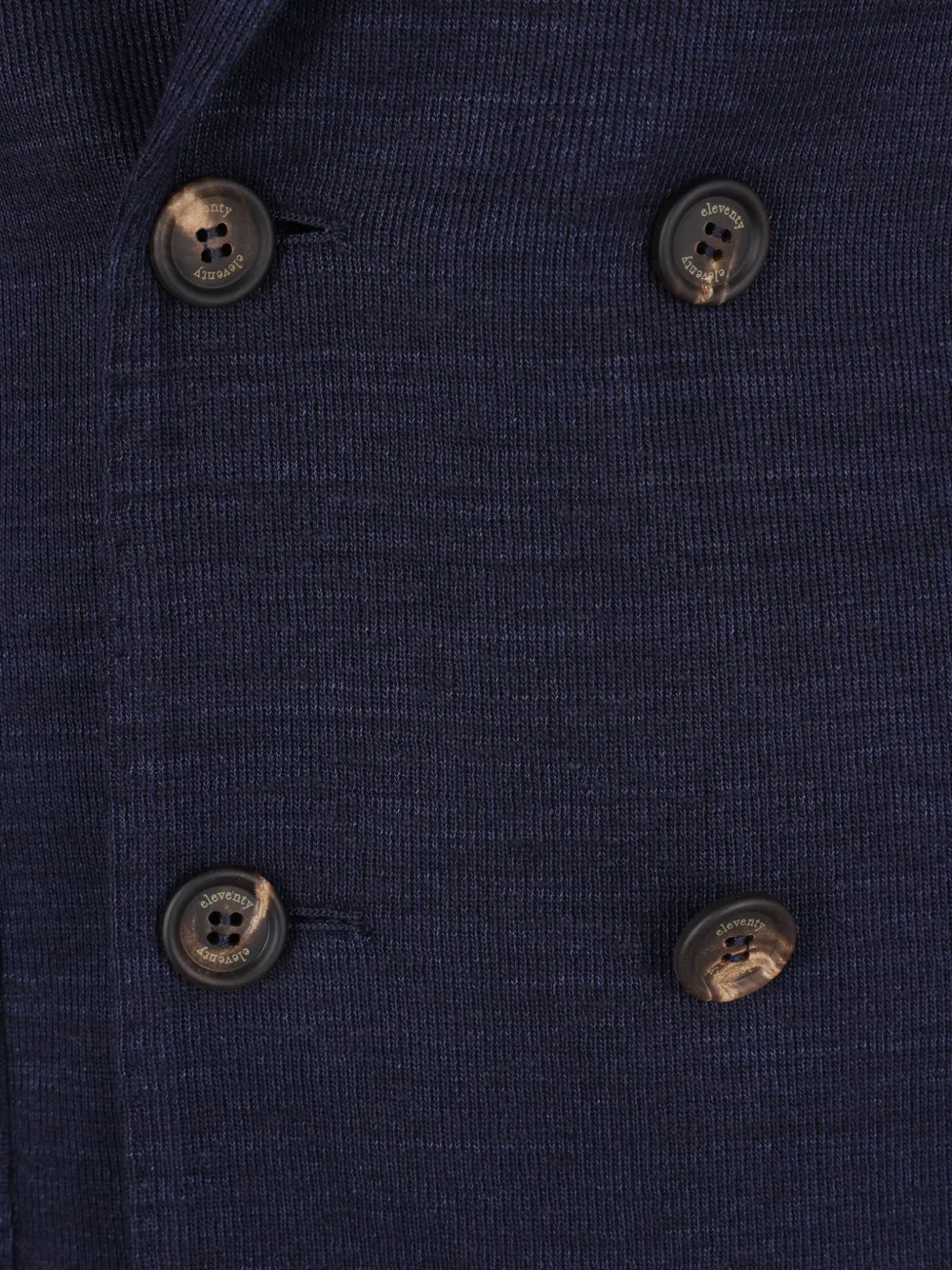 Eleventy Double-breasted Blazer In Blue