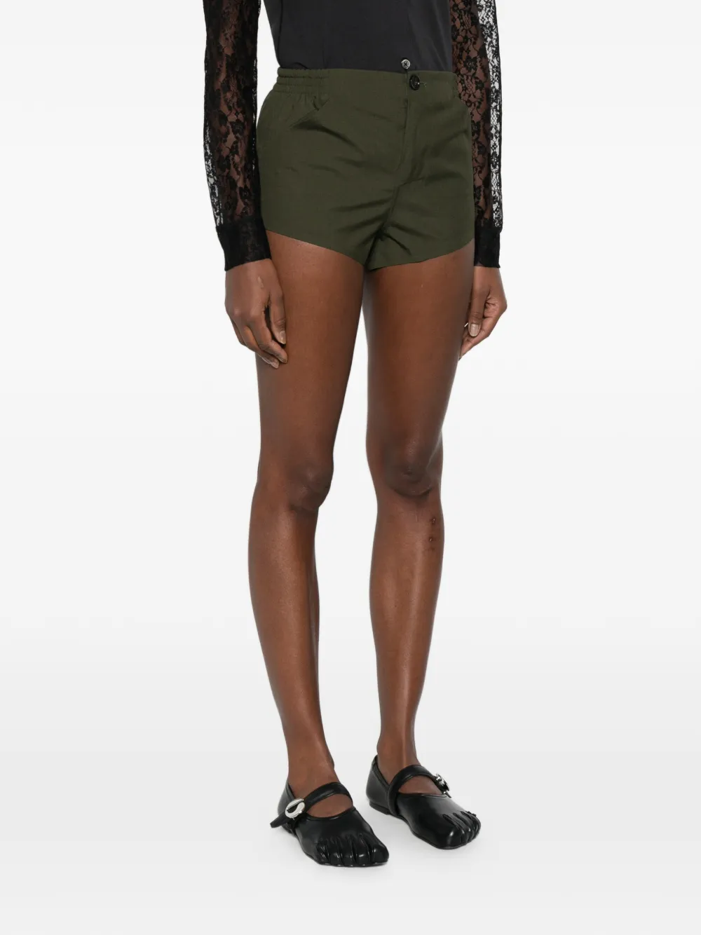  Coperni Tailored Shorts - Green 