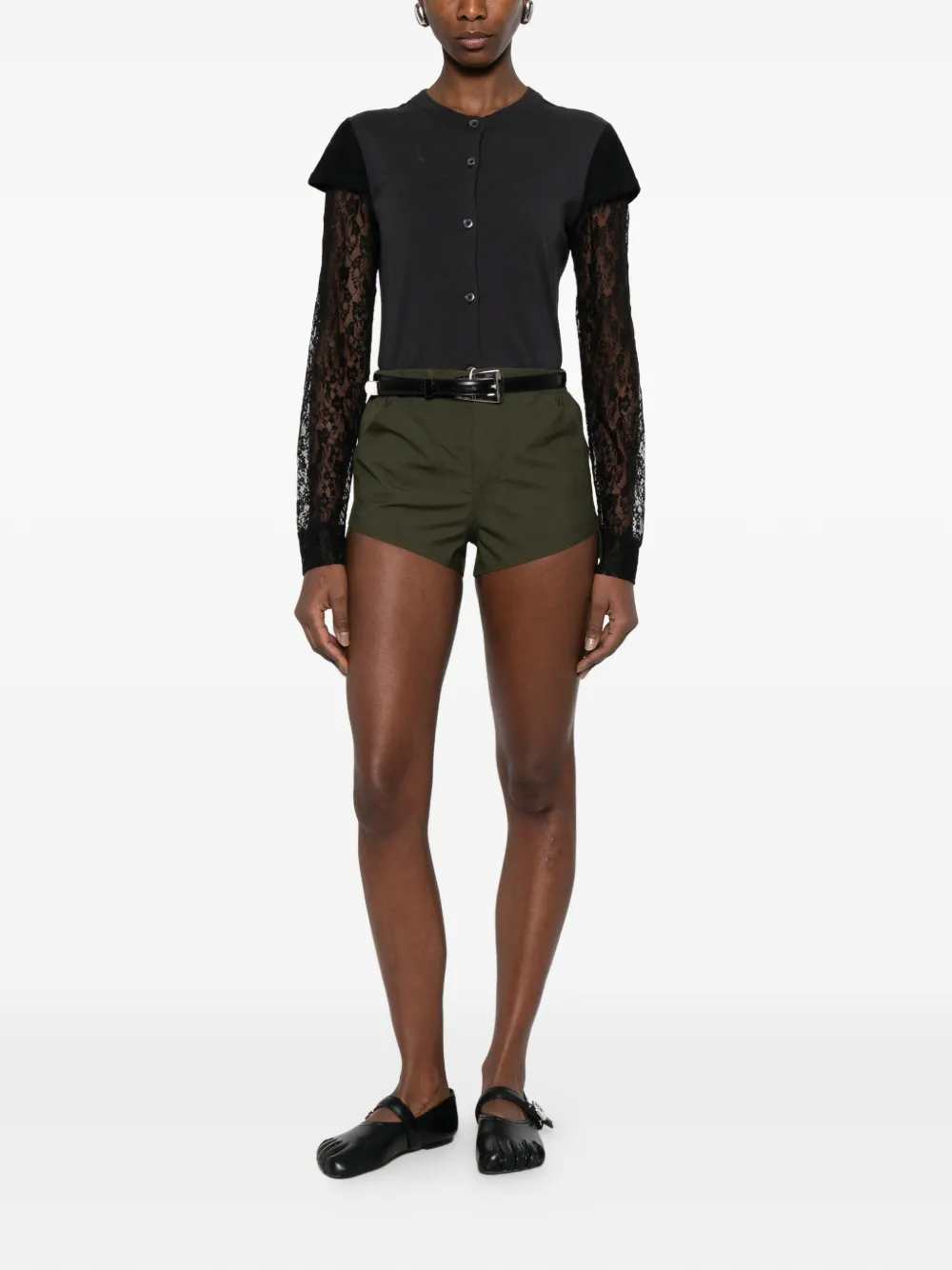  Coperni Tailored Shorts - Green 