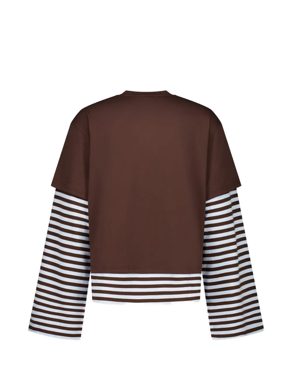 Charles Jeffrey Loverboy T-shirt met opgestikte zak Bruin