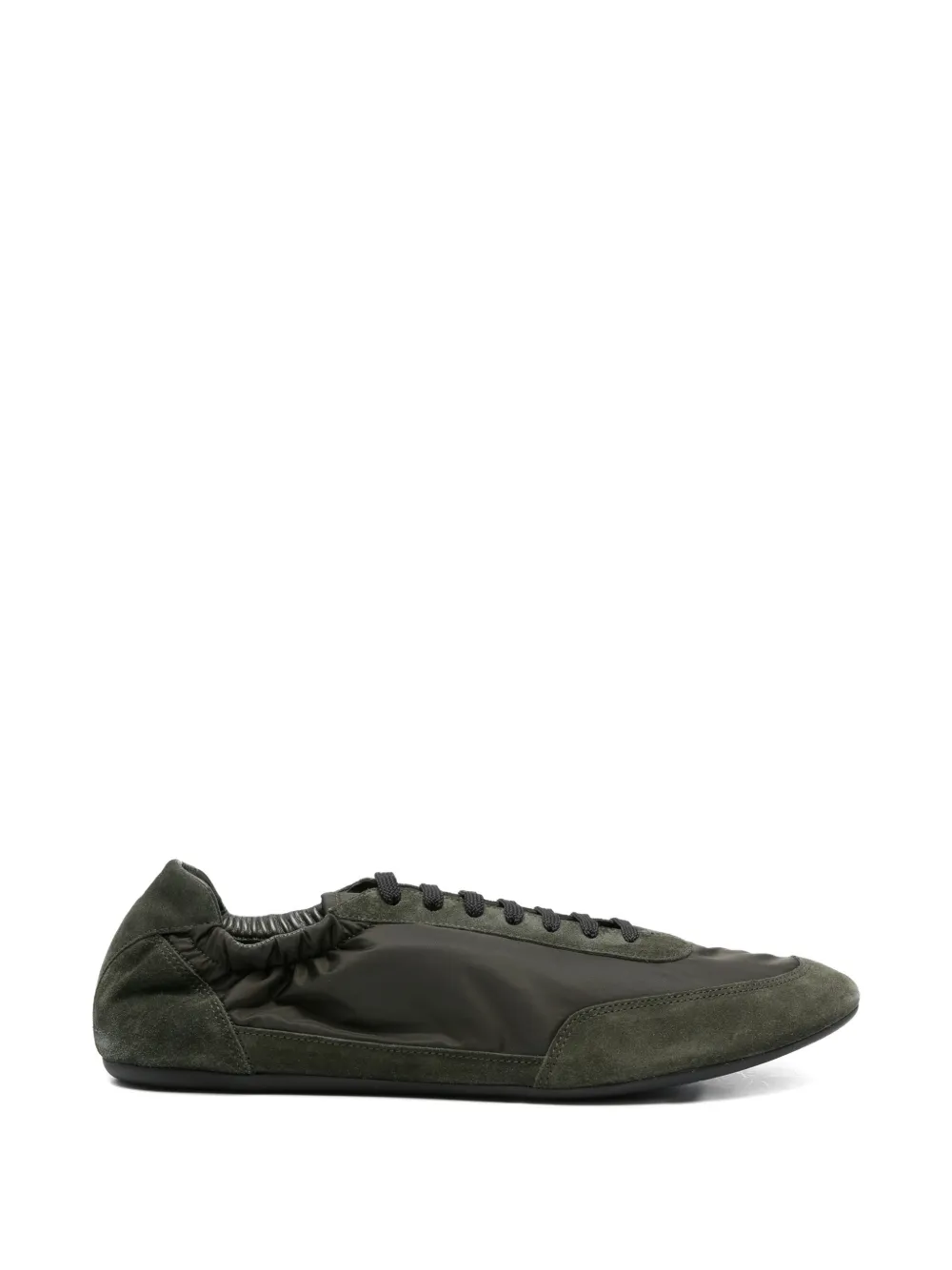 Prada ruched sneakers Groen