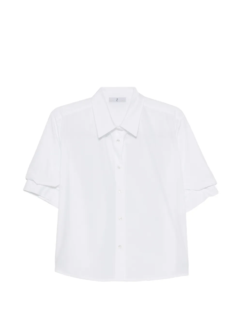 Why Ci Camicia a maniche corte - Bianco