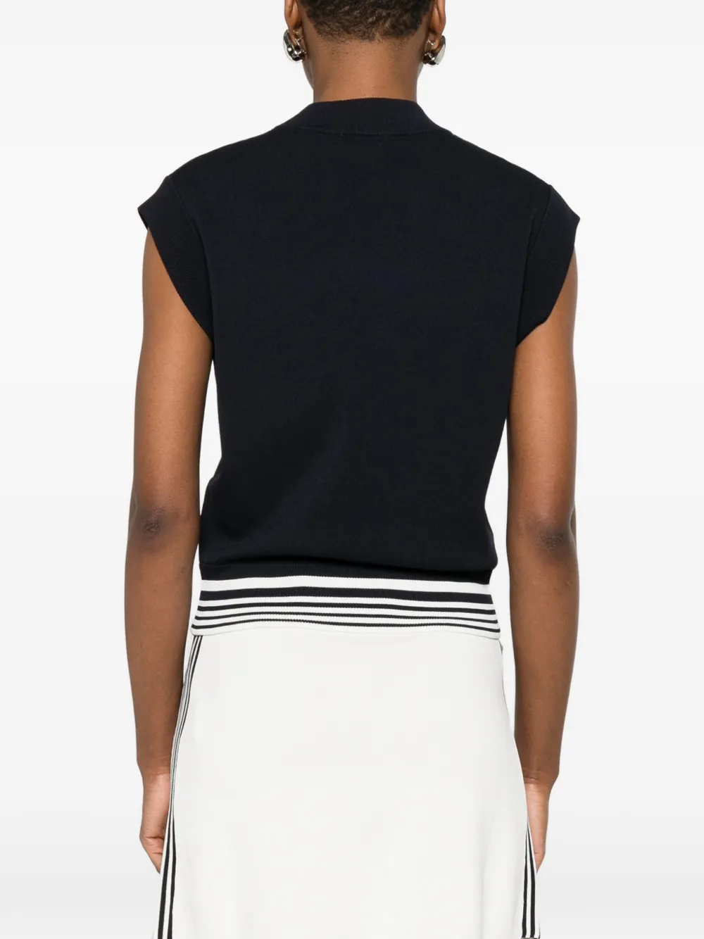 Autry Top met streepdetails Blauw