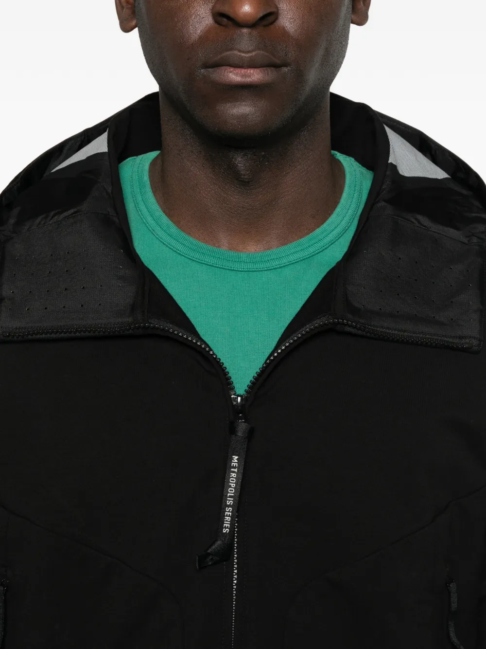 C.P. Company Hoodie met rits Zwart