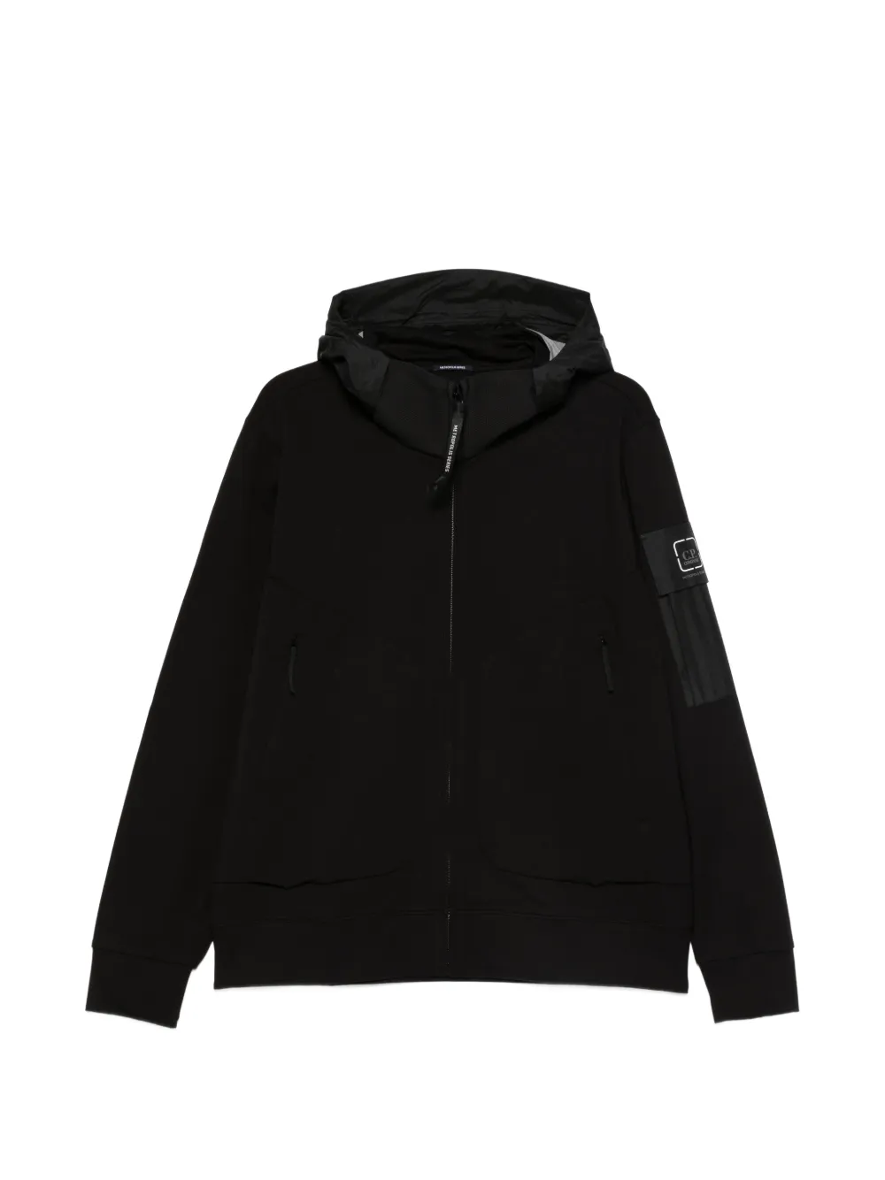 C.P. Company zip-fastening hoodie - Black
