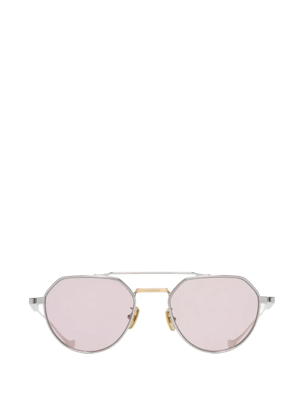 Cutler & Gross geometric-frame sunglasses - Argento