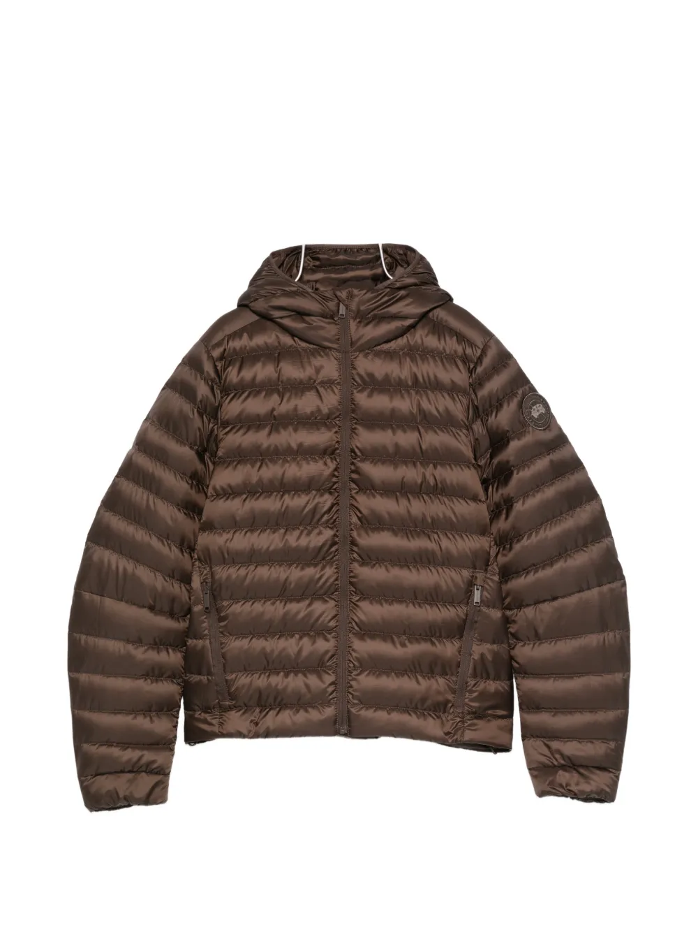 Canada Goose hooded quilted jacket - Marrone