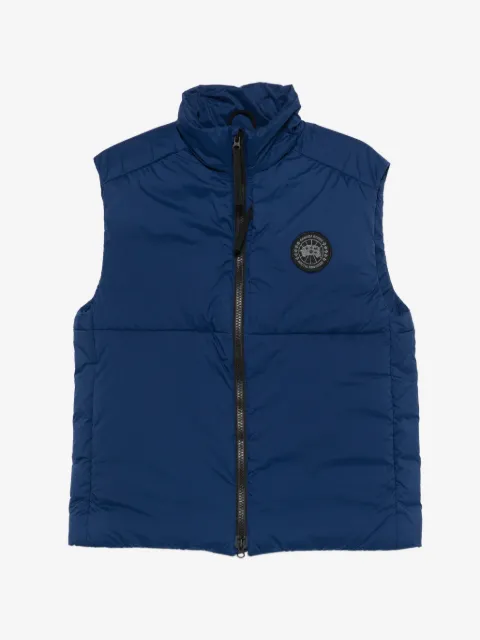 Canada Goose chaleco con cierre y logo