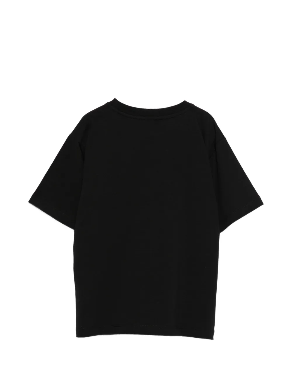 Moschino Kids T-shirt met teddy-print en logo Zwart