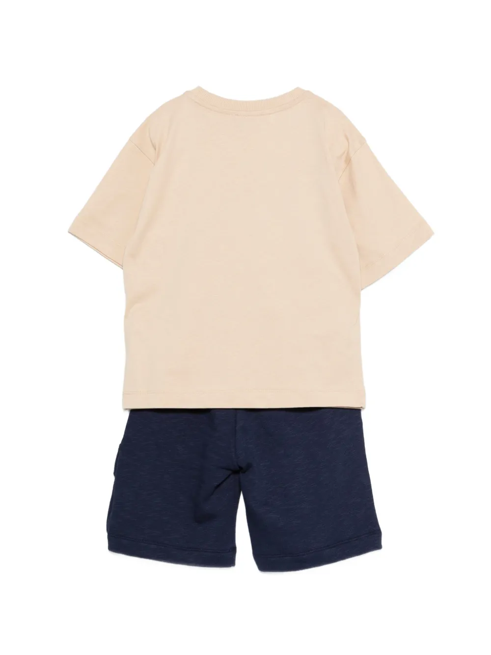 Cargo-Pocket Shorts Set