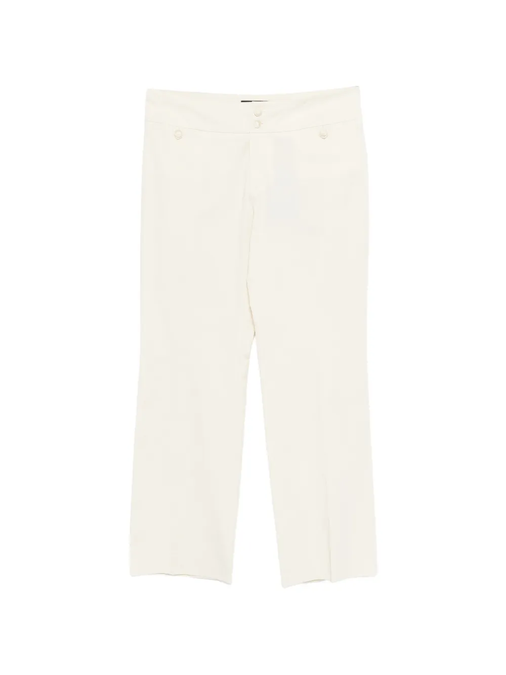 ETRO logo-button trousers - Toni neutri