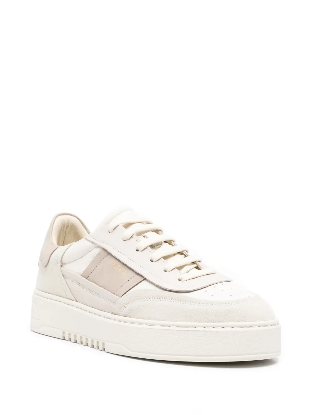 Axel Arigato Orbit Overlap sneakers met vlakken Beige