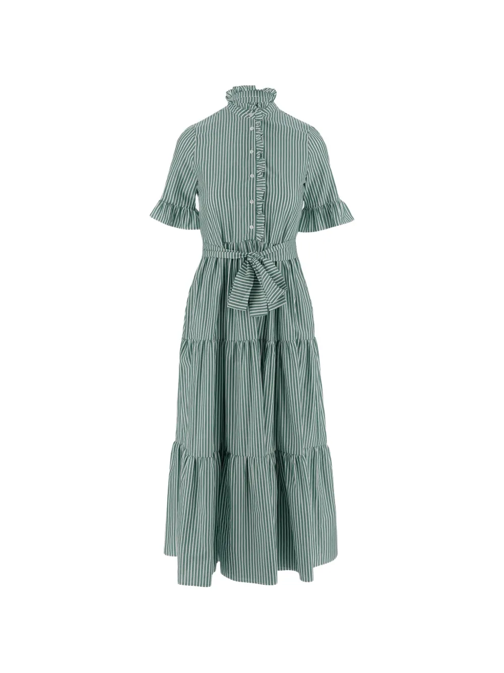 F.It Abito a righe - Verde