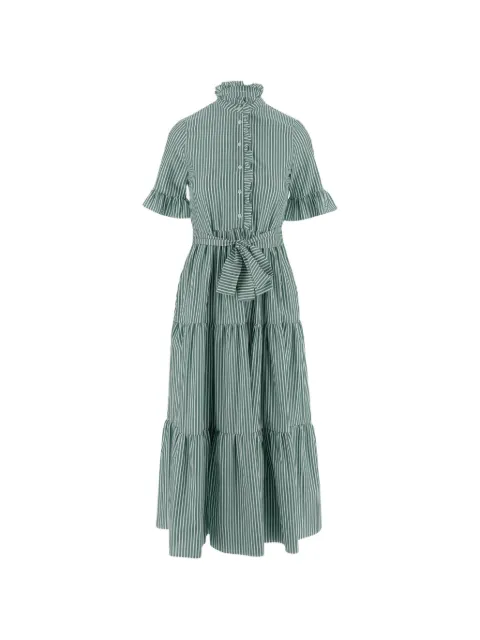 F.It striped-pattern dress