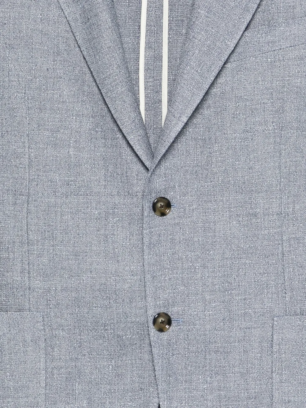 Lardini Linnen blazer met knopen Blauw