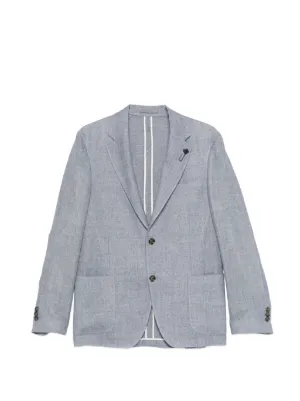 Circolo 1901 ヘリンボーン シングルジャケット | ブルー | FARFETCH JP