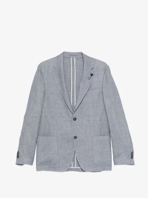 Lardini blazer boutonné en lin