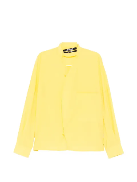 Jacquemus wrap pocket shirt