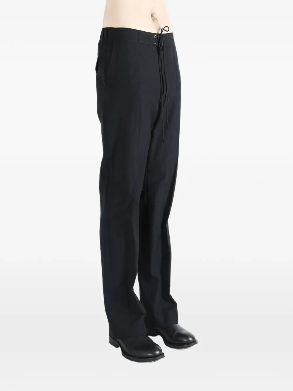  Auralee Drawstring Trousers - Grey 