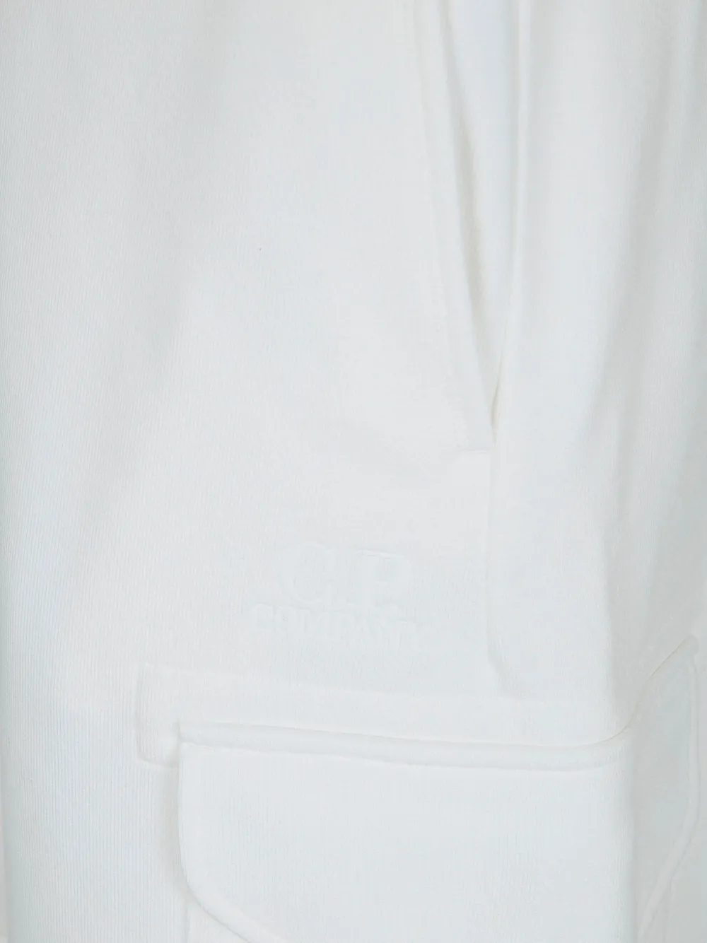 C.P. Company Shorts met elastische tailleband Wit