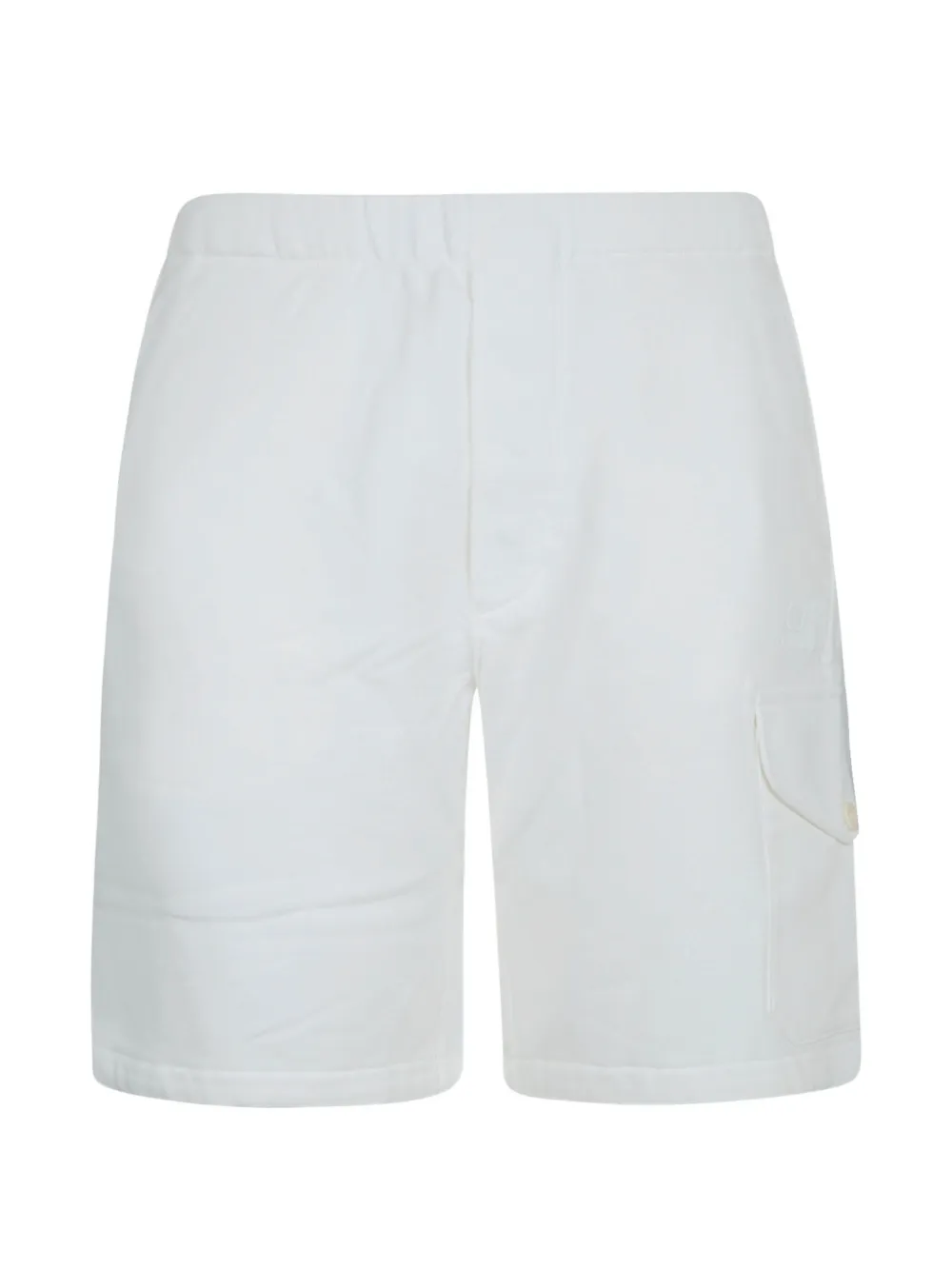 C.P. Company elasticated-waistband cargo shorts - Bianco