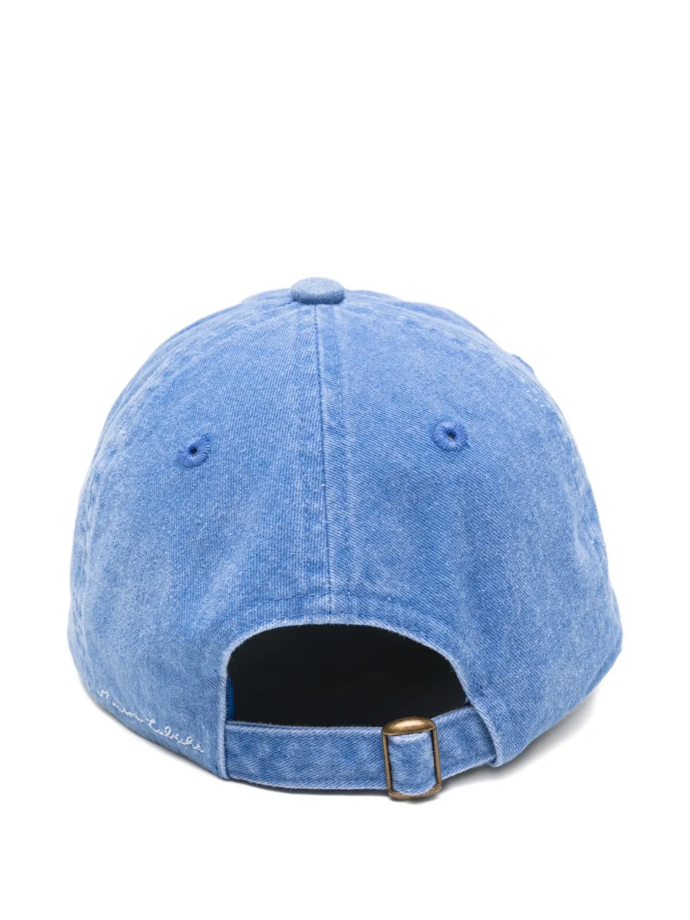  Maison Labiche Embroidered Cap - Blue 