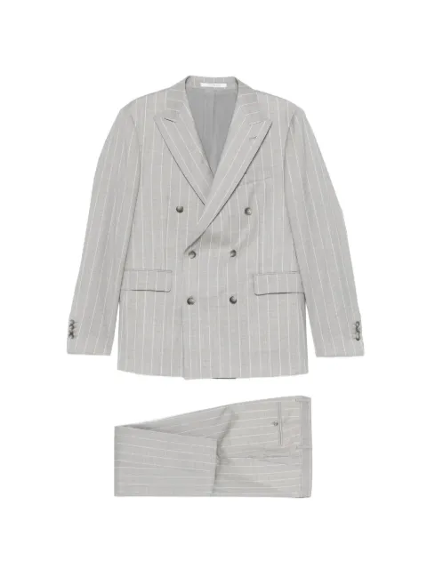 Tagliatore pinstripe double-breasted blazer