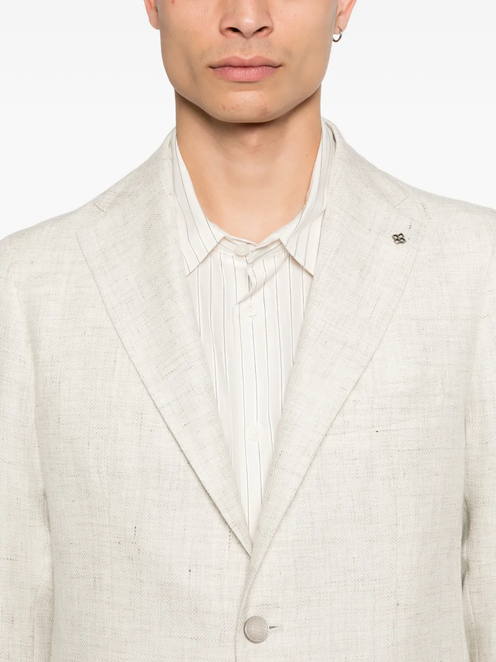 Tagliatore Blazer met knopen Beige