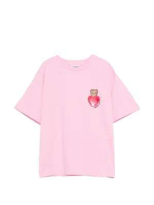 Moschino Kids テディベア Tシャツ | ピンク | FARFETCH JP