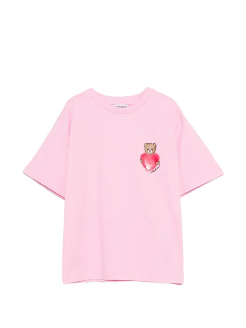 Moschino Kids playera con motivo Teddy Heart