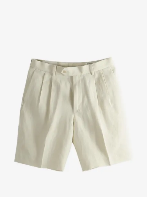 Auralee pleated chino shorts