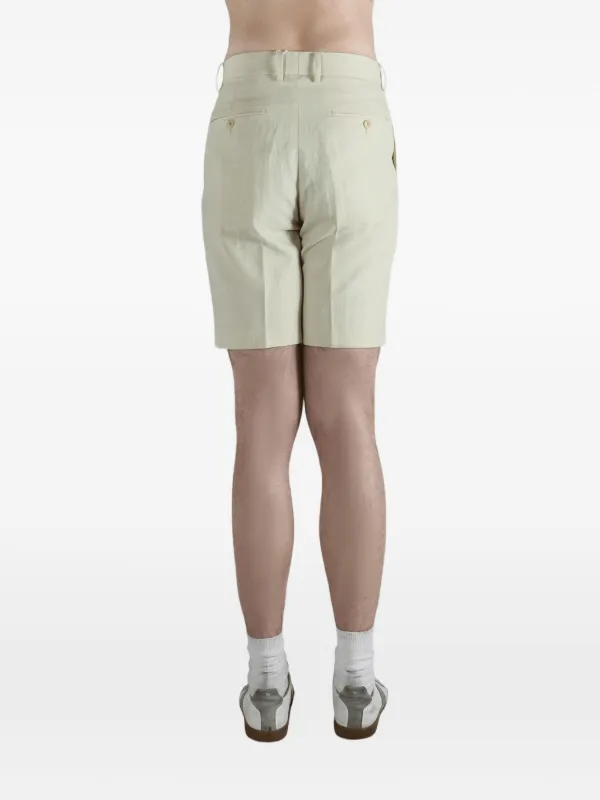 AURALEE コットンショートパンツ 4 オフホワイト Auralee チノショーツ | ニュートラル | FARFETCH JP