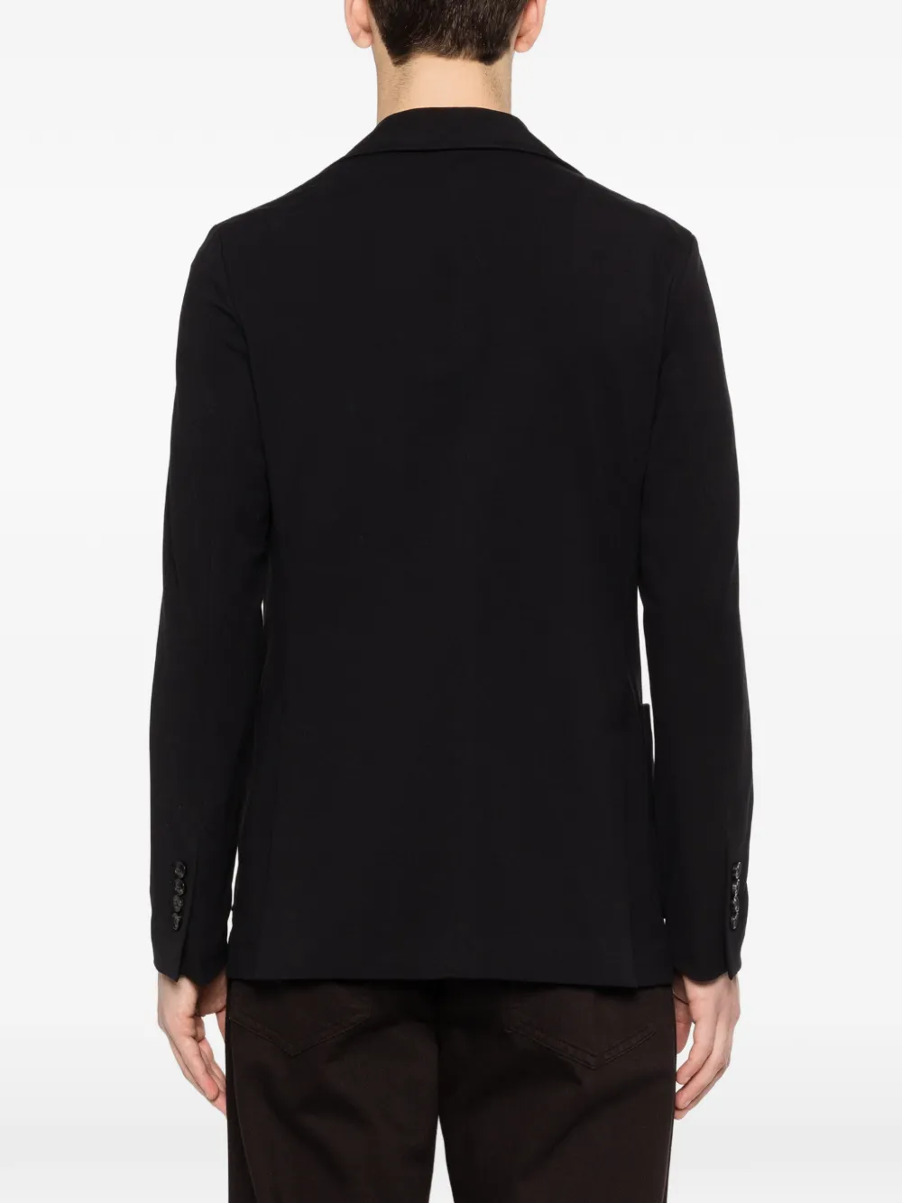 Circolo 1901 Blazer met twee knopen en paspelzak Zwart